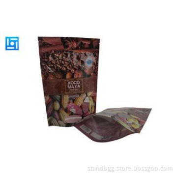 Custom printed ziplock stand up pouches resealable storage